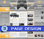 car web template / auto web templates