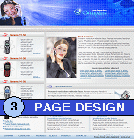 communication web template-7