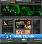 entertainment website template-1