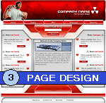 entertainment website template-5