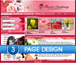 flower website template-3